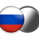 RUSSIAN FEDERATION FLAG RUSSIAN EMBLEM LOGO POCKET PURSE MAKEUP MIRROR GIFT IDEA RUSSIAN FEDERATION FLAG RUSSIAN EMBLEM LOGO POCKET PURSE MAKEUP MIRROR GIFT IDEA