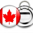 CANADIAN MAPLE LEAF CANADA RED WHITE FLAG BEER SODA BOTTLE OPENER KEYCHAIN GIFT CANADIAN MAPLE LEAF CANADA RED WHITE FLAG BEER SODA BOTTLE OPENER KEYCHAIN GIFT