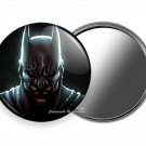 ANGRY BATMAN DARK KNIGHT GOTHAM CITY SUPER HERO POCKET PURSE MAKEUP MIRROR GIFT