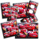 CARS RACING RED 95 LIGHTNING MCQUEEN LIGHT SWITCH OUTLET WALL PLATES ROOM DECOR