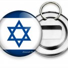 ISRAELI SYMBOL STAR OF DAVID ISRAEL FLAG BEER SODA BOTTLE OPENER KEYCHAIN GIFTS