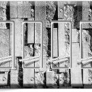 GRAY ROCK VERTICAL ENGRAVED STONE 4 GFCI LIGHT SWITCH PLATES KITCHEN ROOM DECOR GRAY ROCK VERTICAL ENGRAVED STONE 4 GFCI LIGHT SWITCH PLATES KITCHEN ROOM DECOR