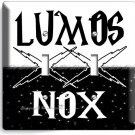 HARRY POTTER LUMOS NOX MAGIC WORDS DARK 2 GANG LIGHT SWITCH WALL PLATE ART DECOR HARRY POTTER LUMOS NOX MAGIC WORDS DARK 2 GANG LIGHT SWITCH WALL PLATE ART DECOR
