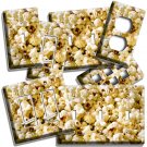 POPCORN LIGHT SWITCH OUTLET WALL PLATE COVER TV ROOM HOME KITCHEN CAFE ART DECOR