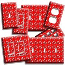 NEW JERSEY DEVILS HOCKEY TEAM LOGO PATTERN LIGHT SWITCH OUTLET WALL PLATES DECOR NEW JERSEY DEVILS HOCKEY TEAM LOGO PATTERN LIGHT SWITCH OUTLET WALL PLATES DECOR