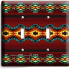 RED LATIN SOUTHWEST WESTERN BLANKET 2 GANG LIGHT SWITCH WALL PLATE ROOM HD DECOR RED LATIN SOUTHWEST WESTERN BLANKET 2 GANG LIGHT SWITCH WALL PLATE ROOM HD DECOR