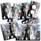 FANTASY VIDEO GAME CHARACTERS  LIGHT SWITCH OUTLET PLATES TEEN GAMER ROOM DECOR