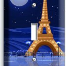 PARIS EIFFEL TOWER STARRY NIGHT MOON 1 GANG LIGHT SWITCH WALL PLATES ROOM DECOR