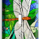 DRAGONFLY MOSAIC STAINED GLASS LOOK 1 GANG LIGHT SWITCH WALL PLATE BEDROOM DECOR DRAGONFLY MOSAIC STAINED GLASS LOOK 1 GANG LIGHT SWITCH WALL PLATE BEDROOM DECOR