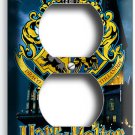 HARRY POTTER HOGWARTS GREST CASTLE COAT OF ARMS OUTLET WALL PLATE ROOM ART DECOR