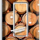 RUSTIC OLD FRENCH WINERY CELLAR WOOD WINE BARREL 1 GFCI LIGHT SWITCH PLATE DECOR RUSTIC OLD FRENCH WINERY CELLAR WOOD WINE BARREL 1 GFCI LIGHT SWITCH PLATE DECOR