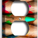 COLORFUL BRIGHT COLOR SHARP PENCILS OUTLET WALL PLATE ART HOBBY NEW STODIO DECOR COLORFUL BRIGHT COLOR SHARP PENCILS OUTLET WALL PLATE ART HOBBY NEW STODIO DECOR