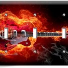 RED FLAME BASS ELECTRIC GUITAR 3 GANG LIGHT SWITCH PLATE MUSIC STUDIO ROOM DECOR RED FLAME BASS ELECTRIC GUITAR 3 GANG LIGHT SWITCH PLATE MUSIC STUDIO ROOM DECOR