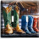 COUNTRY FAMILY WESTERN COLORADO COWBOY BOOTS 2 GANG LIGHTSWITCH PLATE WALL DECOR COUNTRY FAMILY WESTERN COLORADO COWBOY BOOTS 2 GANG LIGHTSWITCH PLATE WALL DECOR