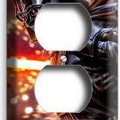 DARK SIDE DARTH VADER FLAME SWORD STAR WARS OUTLET WALL PLATE GEEK ROOM HD DECOR DARK SIDE DARTH VADER FLAME SWORD STAR WARS OUTLET WALL PLATE GEEK ROOM HD DECOR