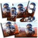 STAR WARS BB-8 DRON ROBOT BAD GUY LIGHT SWITCH OUTLET PLATES FAN GIFT ROOM DECOR