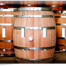NEW OAK WOOD WINE BARRELS ITALIAN WINERY CELLAR 4 GANG LIGHT SWITCH PLATES DECOR NEW OAK WOOD WINE BARRELS ITALIAN WINERY CELLAR 4 GANG LIGHT SWITCH PLATES DECOR