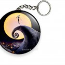 NIGHTMARE BEFORE CHRISTMAS JACK SKELLINGTON KEYCHAIN KEYFOB CHAIN RING GIFT IDEA