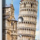 ITALIAN LEANING TOWER OF PISA EUROPEAN TRAVEL LIGHT DIMMER CABLE PLATE ART DECOR ITALIAN LEANING TOWER OF PISA EUROPEAN TRAVEL LIGHT DIMMER CABLE PLATE ART DECOR