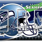 SEATTLE SEAHAWKS FOOTBALL TEAM LOGO 3 GFCI LIGHT SWITCH WALL PLATES MAN CAVE ART SEATTLE SEAHAWKS FOOTBALL TEAM LOGO 3 GFCI LIGHT SWITCH WALL PLATES MAN CAVE ART