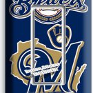 MILWAUKEE BREWERS BASEBALL TEAM 1 GFCI LIGHT SWITCH WALL PLATE COVER ROOM DECOR MILWAUKEE BREWERS BASEBALL TEAM 1 GFCI LIGHT SWITCH WALL PLATE COVER ROOM DECOR
