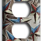 RUSTIC COUNTRY FARM BARN AMERICAN FLAG LONE STAR PATTERN OTLET PLATES ROOM DECOR RUSTIC COUNTRY FARM BARN AMERICAN FLAG LONE STAR PATTERN OTLET PLATES ROOM DECOR