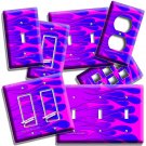 HOT ROD BLUE PINK FLAMES LIGHT SWITCH OUTLET WALL PLATE COVER GIRL ROOM HD DECOR HOT ROD BLUE PINK FLAMES LIGHT SWITCH OUTLET WALL PLATE COVER GIRL ROOM HD DECOR
