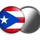 PUERTO RICO FLAG STAR STRIPES SYMBOL EMBLEM POCKET PURSE MAKEUP MIRROR GIFT IDEA PUERTO RICO FLAG STAR STRIPES SYMBOL EMBLEM POCKET PURSE MAKEUP MIRROR GIFT IDEA