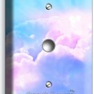 BLUE SKY PINK BLUE CLOUDS LIGHT DIMMER CABLE PLATES INFANT BABY NURSERY ROOM ART BLUE SKY PINK BLUE CLOUDS LIGHT DIMMER CABLE PLATES INFANT BABY NURSERY ROOM ART