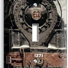 STEAM ENGINE TRAIN OLD RAILROAD LOCOMOTIVE 1 GANG LIGHT SWITCH PLATES ROOM DECOR STEAM ENGINE TRAIN OLD RAILROAD LOCOMOTIVE 1 GANG LIGHT SWITCH PLATES ROOM DECOR