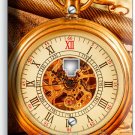 OLD CAPTAINS EXPOSED GEARS POCKET WATCH PHONE TELEPHONE COVER WALL PLATES DECOR OLD CAPTAINS EXPOSED GEARS POCKET WATCH PHONE TELEPHONE COVER WALL PLATES DECOR