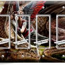 FANTASY ANGEL GIRL RED WINGS DRAGON 4 GFCI LIGHT SWITCH WALL PLATE HD ROOM DECOR FANTASY ANGEL GIRL RED WINGS DRAGON 4 GFCI LIGHT SWITCH WALL PLATE HD ROOM DECOR