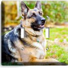 GERMAN SHEPHERD DOG RELAXING LIGHT SWITCH 2 GANG WALL COVER GROOMING SALON DECOR GERMAN SHEPHERD DOG RELAXING LIGHT SWITCH 2 GANG WALL COVER GROOMING SALON DECOR