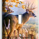 WHITETAIL DEER BUCK AUTUMN FOREST 1GANG LIGHT SWITCH WALL PLATE CABIN ROOM DECOR WHITETAIL DEER BUCK AUTUMN FOREST 1GANG LIGHT SWITCH WALL PLATE CABIN ROOM DECOR