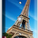 EIFFEL TOWER FLOWERS PARIS FLORAL BLUE SKY PHONE TELEPHONE COVER PLATE ART DECOR EIFFEL TOWER FLOWERS PARIS FLORAL BLUE SKY PHONE TELEPHONE COVER PLATE ART DECOR