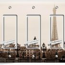 RETRO ALEXANDRE III BRIDGE EIFFEL TOWER PARIS 3 GFCI LIGHT SWITCH PLATE ROOM ART RETRO ALEXANDRE III BRIDGE EIFFEL TOWER PARIS 3 GFCI LIGHT SWITCH PLATE ROOM ART