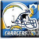 LOS ANGELES LA CHARGERS FOOTBALL TEAM 2 GANG LIGHT SWITCH WALL PLATES ROOM DECOR LOS ANGELES LA CHARGERS FOOTBALL TEAM 2 GANG LIGHT SWITCH WALL PLATES ROOM DECOR
