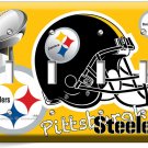 PITTSBURGH STEELERS SUPERBOWL FOOTBALL TEAM 4 GANG LIGHT SWITCH WALL PLATE DECOR PITTSBURGH STEELERS SUPERBOWL FOOTBALL TEAM 4 GANG LIGHT SWITCH WALL PLATE DECOR