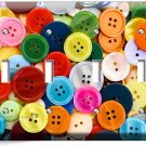 COLORFUL BUTTONS LIGHT SWITCH PLATE 4 GANG SEWING HOBBY TAILOR STUDIO SHOP DECOR COLORFUL BUTTONS LIGHT SWITCH PLATE 4 GANG SEWING HOBBY TAILOR STUDIO SHOP DECOR