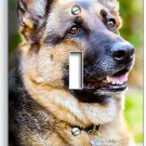 GERMAN SHEPHERD DOG RELAXING LIGHT SWITCH 1 GANG WALL COVER GROOMING SALON DECOR