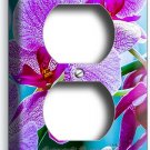 VIOLET ORCHID FLOWERS OUTLET WALL PLATE FLORAL BEDROOM ROOM HAIR SPA SALON DECOR VIOLET ORCHID FLOWERS OUTLET WALL PLATE FLORAL BEDROOM ROOM HAIR SPA SALON DECOR