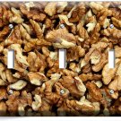 CRACKED WALNUTS 3 GANG LIGHT SWITCH PLATES KITCHEN DINING ROOM NUTS SHOP DECOR CRACKED WALNUTS 3 GANG LIGHT SWITCH PLATES KITCHEN DINING ROOM NUTS SHOP DECOR