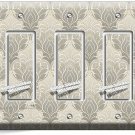 VICTORIAN CHARISMA FLOWERS FLORAL 3 GFCI LIGHT SWITCH WALL PLATE ROOM HOME DECOR VICTORIAN CHARISMA FLOWERS FLORAL 3 GFCI LIGHT SWITCH WALL PLATE ROOM HOME DECOR