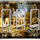 ABSTRACT MUSIC STUDIO CREATIVE WORKSHOP 3 GFCI LIGHT SWITCH PLATE ROOM ART DECOR ABSTRACT MUSIC STUDIO CREATIVE WORKSHOP 3 GFCI LIGHT SWITCH PLATE ROOM ART DECOR