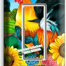 COUTRY FARM FRENCH ROOSTER SUNFLOWERS 1 GFI LIGHT SWITCH PLATE KITCHEN ART DECOR COUTRY FARM FRENCH ROOSTER SUNFLOWERS 1 GFI LIGHT SWITCH PLATE KITCHEN ART DECOR