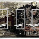 STEAM ENGINE TRAIN OLD RAILROAD LOCOMOTIVE 3 GFCI LIGHT SWITCH PLATES ROOM DECOR STEAM ENGINE TRAIN OLD RAILROAD LOCOMOTIVE 3 GFCI LIGHT SWITCH PLATES ROOM DECOR