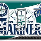 SEATTLE MARINERS BASEBALL TEAM LIGHT SWITCH 3 GFI PLATES MAN CAVE ROOM ART DECOR