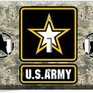 US ARMY STAR DIGITAL PIXEL CAMO 3 GANG LIGHT SWITCH PLATE ROOM ART VETERAN DECOR