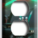 RETRO 50'S GAS STATION SPORTS CAR NEON LIGHTS OUTLET WALL PLATES MAN CAVE GARAGE