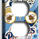 SAN DIEGO PADRES BASEBALL TEAM FAN OUTLET WALL PLATES MAN CAVE GARAGE ROOM DECOR